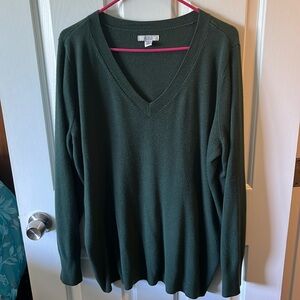 Ladies V Neck Sweater.